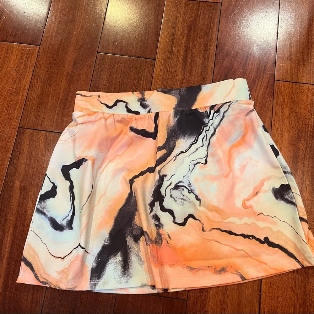 Orange Outdoor small Skirt NWOT